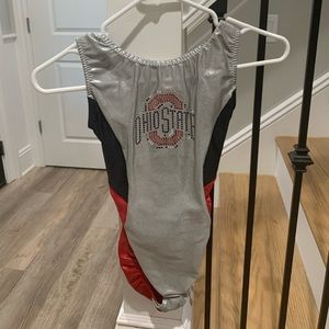 Foxy Ohio State leotard ❤️